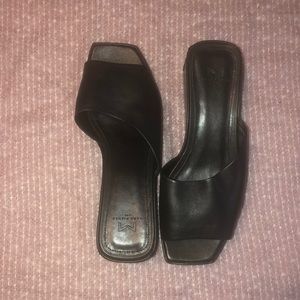 Black Marc Fisher Ltd Yailyn Sandal Sz 9.5